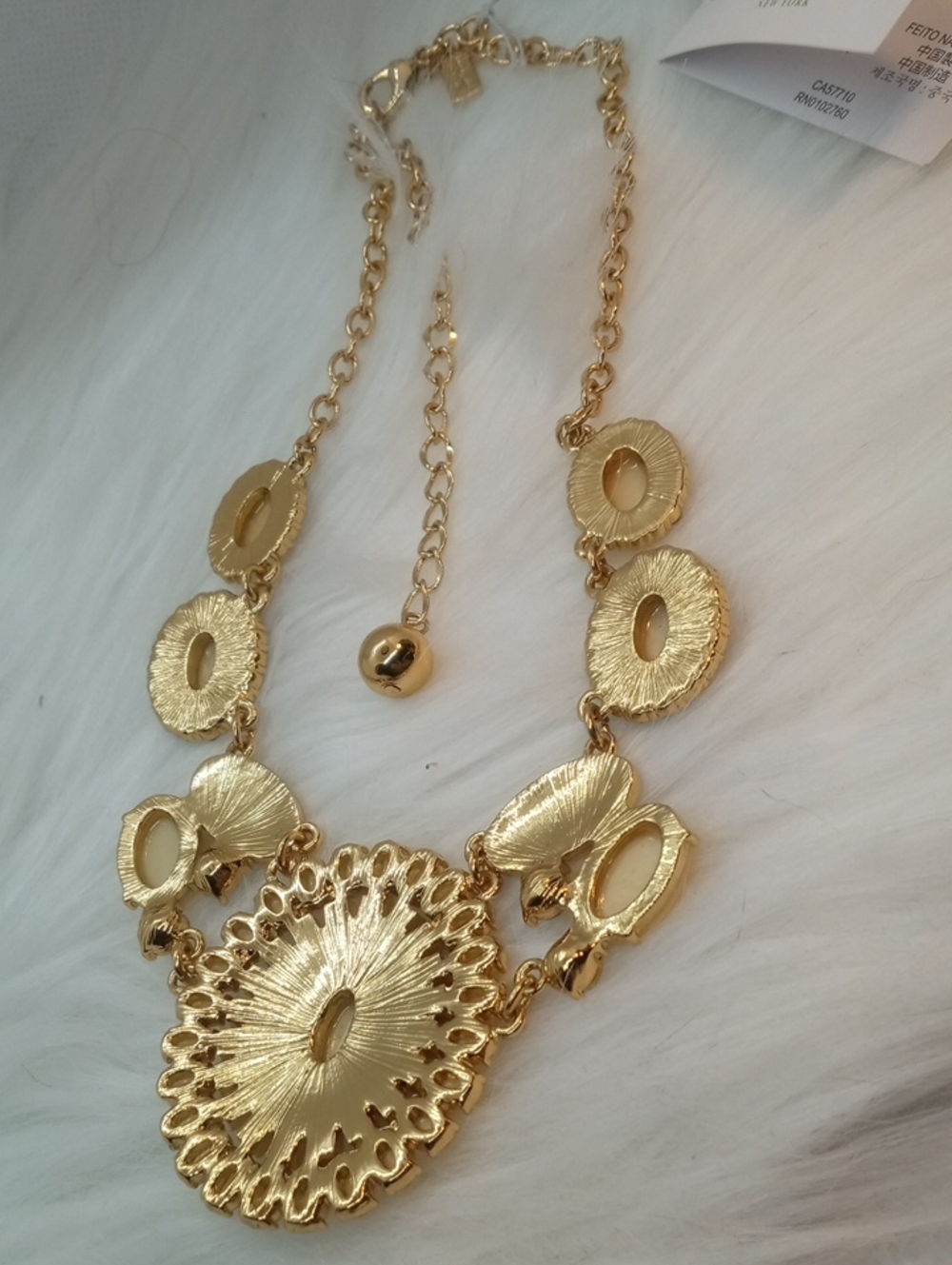 KATE SPADE CAPRI GARDEN STATEMENT NECKLACE - Picture 9 of 12